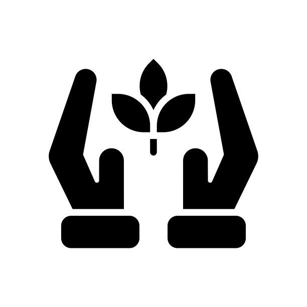 种子照料矢量固体图标设计插图。农业和农业符号在白色背景EPS 10文件图片下载