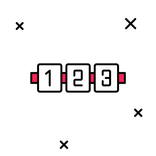 填充轮廓教育逻辑游戏学龄前儿童图标孤立在白色背景。孩子活动。数一下立方体的数量。向量图片下载