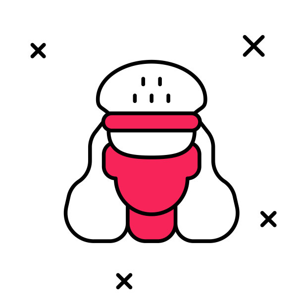 填充轮廓出租车司机图标孤立在白色背景。向量图片下载