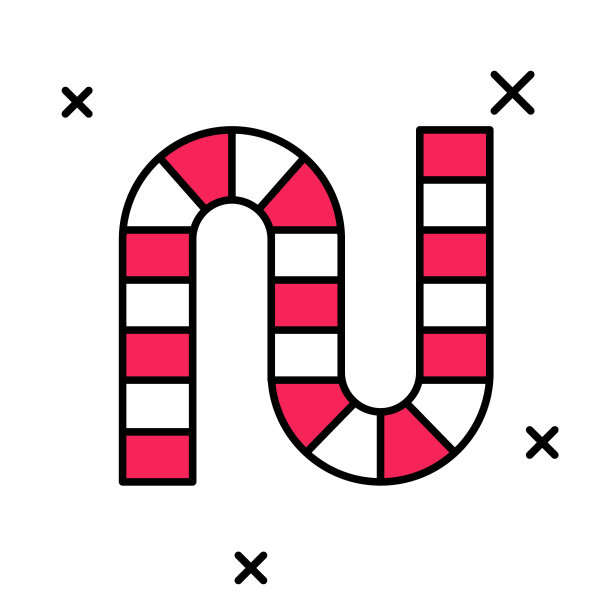 填充的大纲棋盘游戏图标孤立在白色背景。向量图片下载