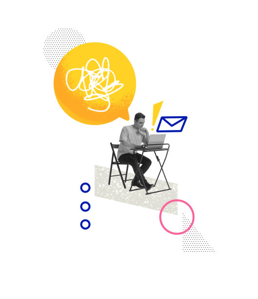 创意设计。年轻有动力的员工在家远程工作图片下载