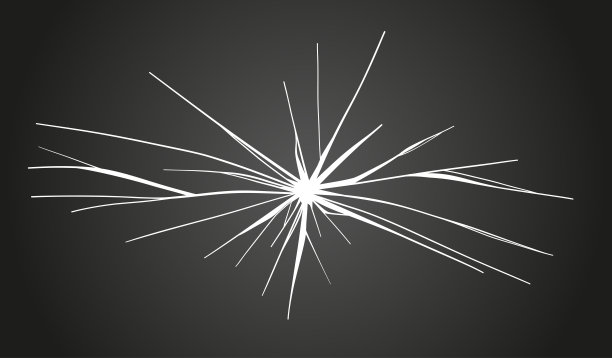 夜间烟花表演的低角度视角图片下载