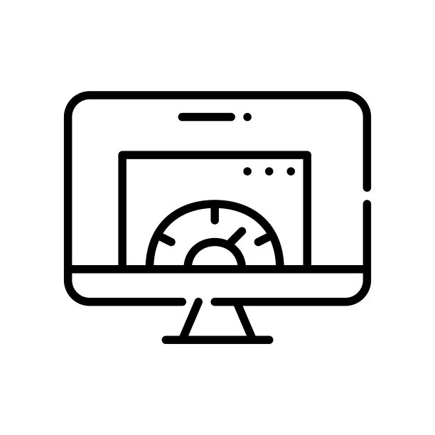 网站流量和速度。像素完美，可编辑的描边图标图片下载