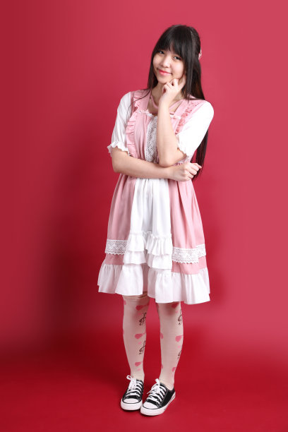 可爱的少女图片下载