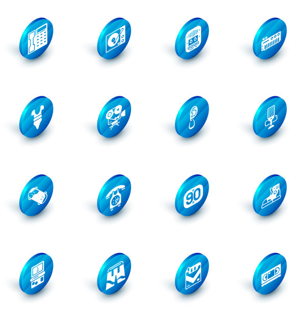 设置乙烯基播放器卡式磁带音乐合成器图片下载