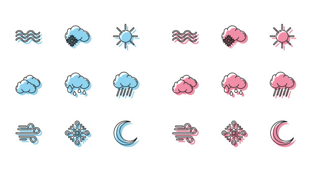 12、集线风雪花浪明月星辰图片下载