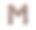甜甜圈主题字体字母M图片下载