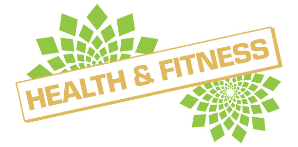 健康和健身花绿色棕色盒子图片下载