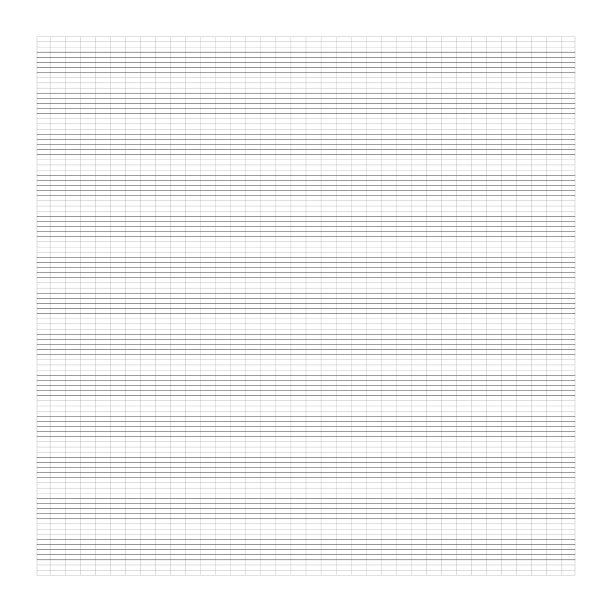 坐标纸。白色底色的格子纸。带五线谱的空白乐谱纸。几何图案用于构图、教育、学校。真实感衬纸空白图片下载