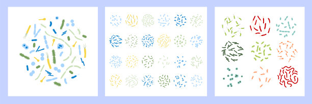 益生菌组的概念图片下载