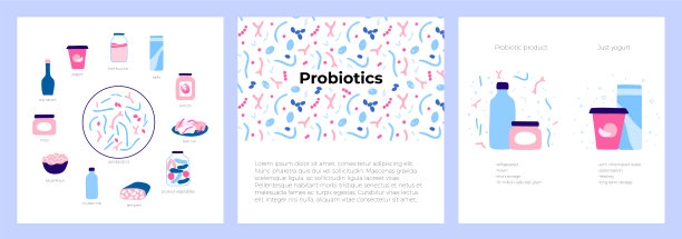 益生菌组的概念图片下载