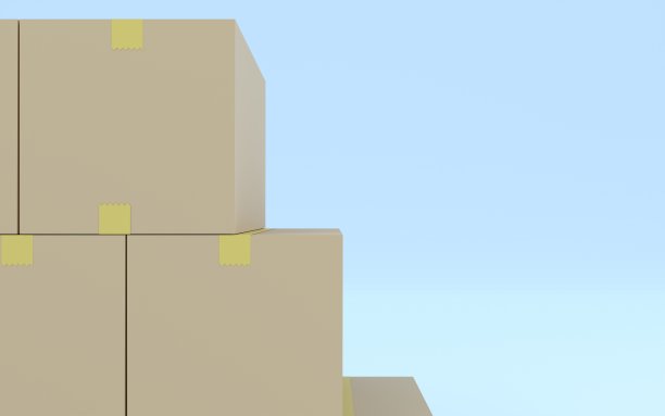 搬运和垃圾处理图像，特写3DCG图片下载