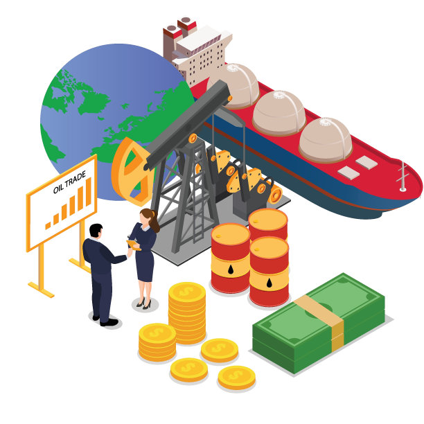 石油交易等距3d图片下载