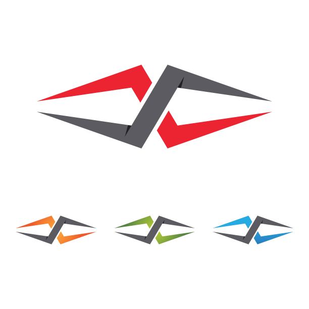 X字母标志模板矢量图标图片下载