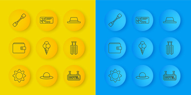 设定线太阳钱包在华夫筒冰淇淋图片下载