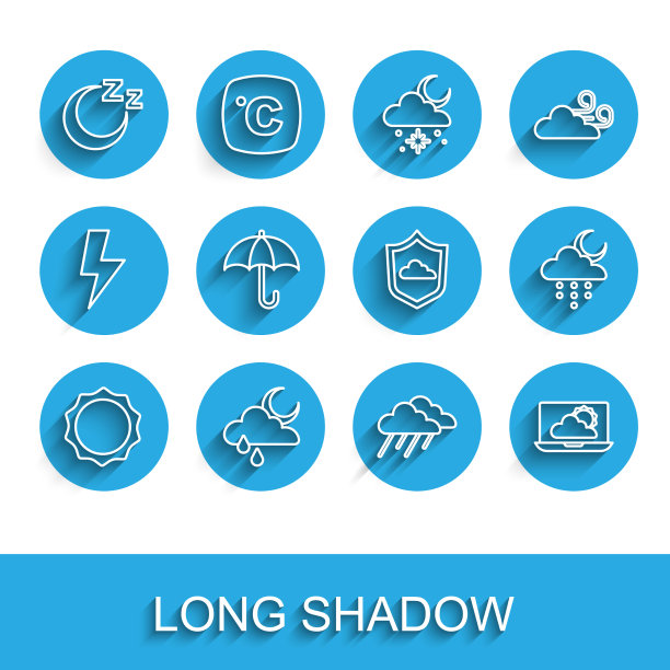 落日行日月云随雨而至图片下载