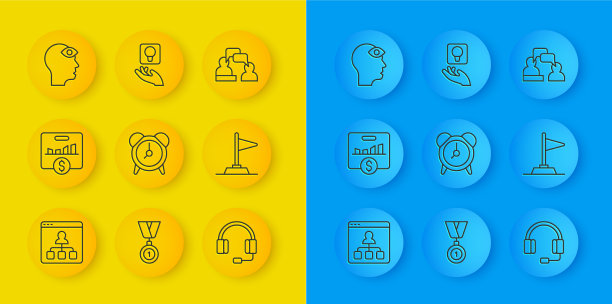 设置在线教育关键绩效图片下载