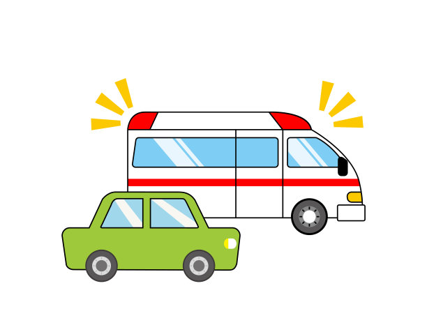 救护车矢量图。紧急运输。图片下载