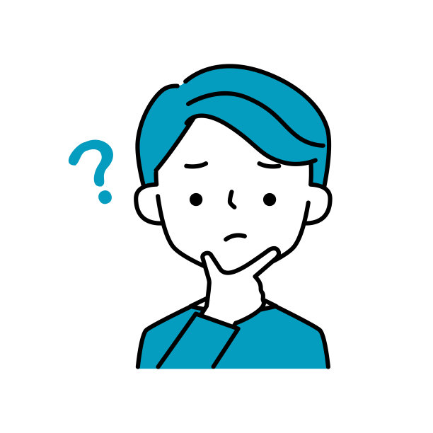 一个有麻烦的人的矢量插图图片下载