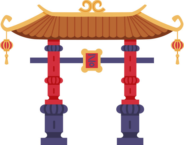 大门作为神社和神社的象征性入口图片下载