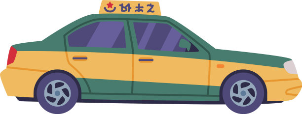 中国出租汽车或出租汽车图片下载