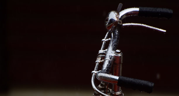 传统自行车把手孤立独特的照片图片下载