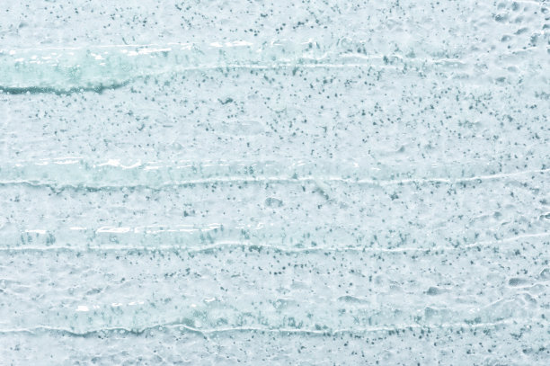 透明凝胶洁面化妆品产品上的绿松石图片下载