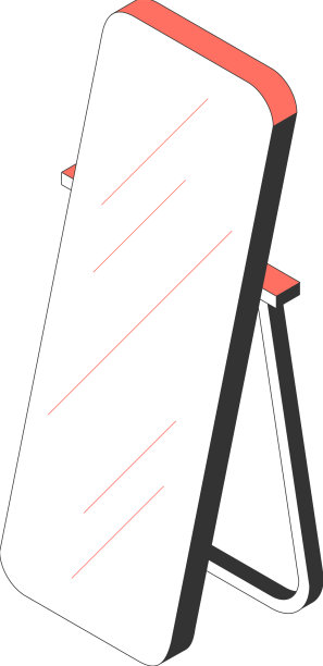 镜像等距图标图片下载