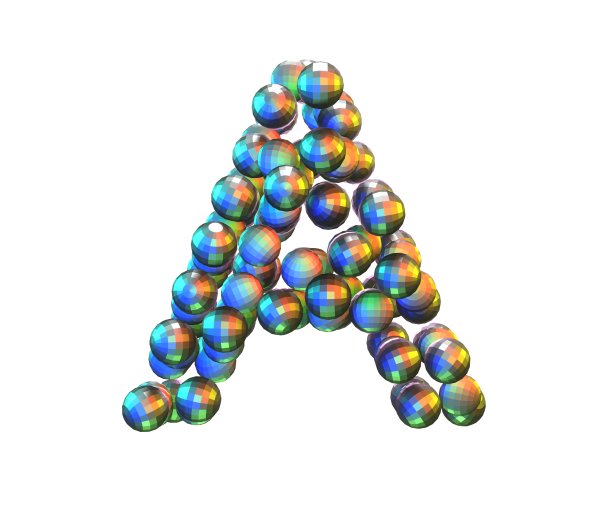 迪斯科球主题字体图片下载