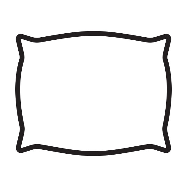 枕头图标矢量图形设计，标志，网站，社交媒体，移动应用程序，UI插图图片下载