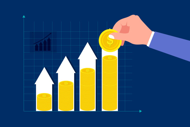 投资于高增长股票，盈利和商业理念的投资组合图片下载