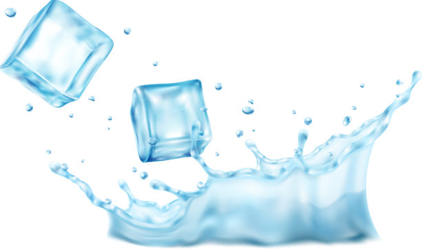 冰块和水的成分图片下载