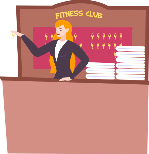 芬泰斯俱乐部接待员组成图片下载