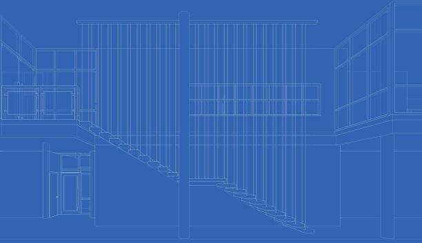 图纸中的建筑图纸图片下载