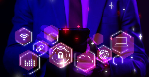 网络安全网络犯罪网络诈骗商人手机数字网络技术计算机病毒攻击风险防护身份隐私数据黑客AI人工智能防火墙图片下载