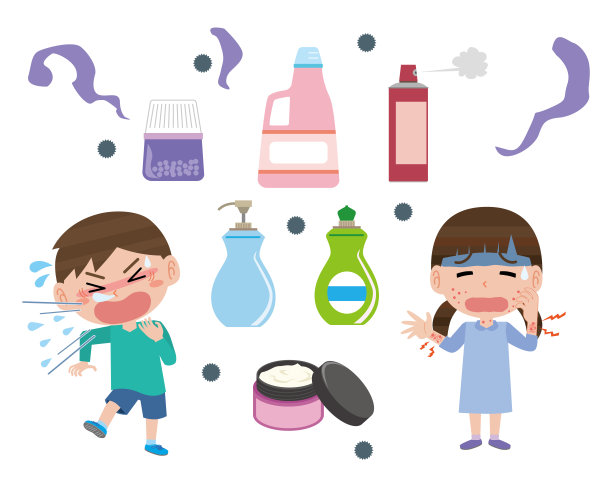 多种化学敏感性的图像说明图片下载