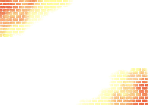 砖的背景。这是一幅水彩画的插图。图片下载