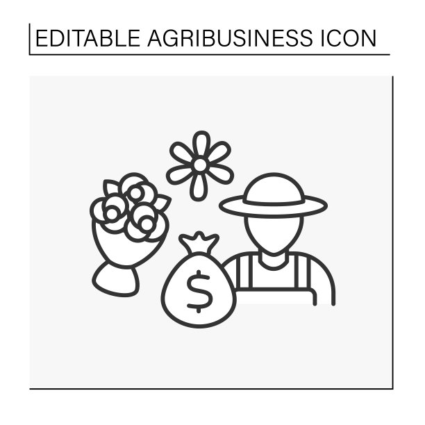 花店业务线图标图片下载