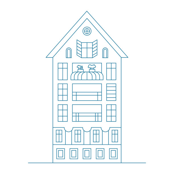 线性郊区的照片。图片下载