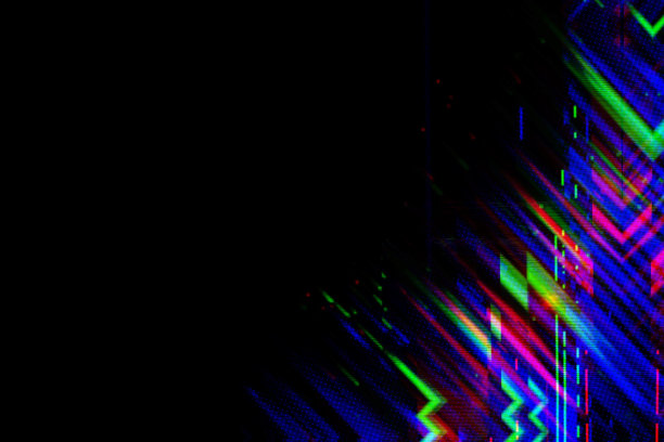 小故障交织抽象纹理小故障未来背景图片下载