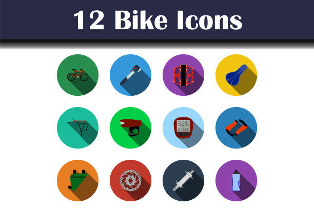 自行车图标设置图片下载