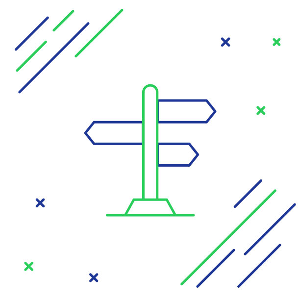 线路道路交通标志标志图标孤立上图片下载