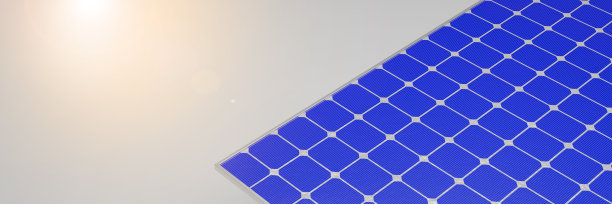 3D插图太阳能电池板特写。替代能源。可再生能源的概念。生态、清洁能源。图片下载
