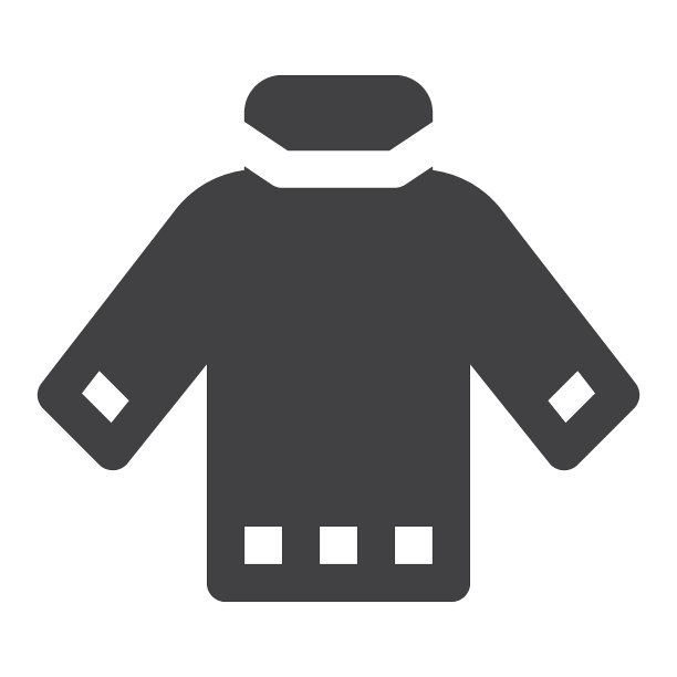 冬季毛衣矢量图标图片下载