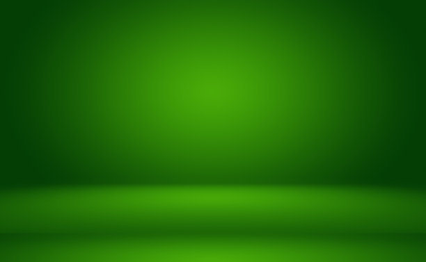 绿色渐变抽象背景空房间与您的文本和图片的空间。图片下载