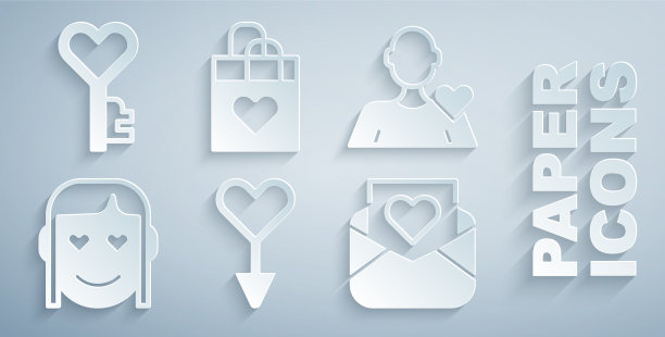 设置女性性别象征浪漫的男人女孩图片下载