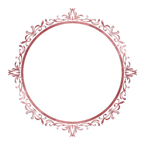 经典圆框图片下载
