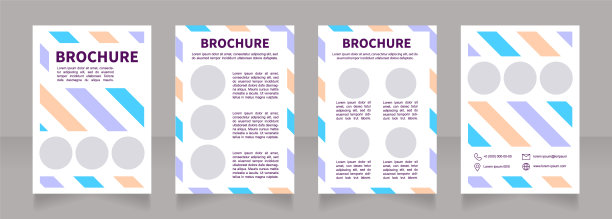 会所全家庭休闲空白画册设计图片下载