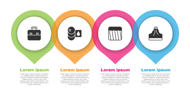 设置公文包桶、油地和火山图片下载