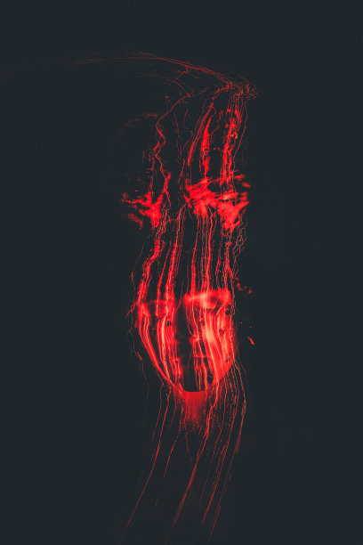 lightpainting肖像图片下载